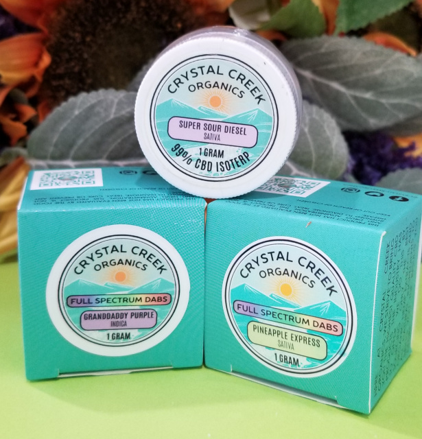 Crystal Creek Organics Isoterp Dab Wax
